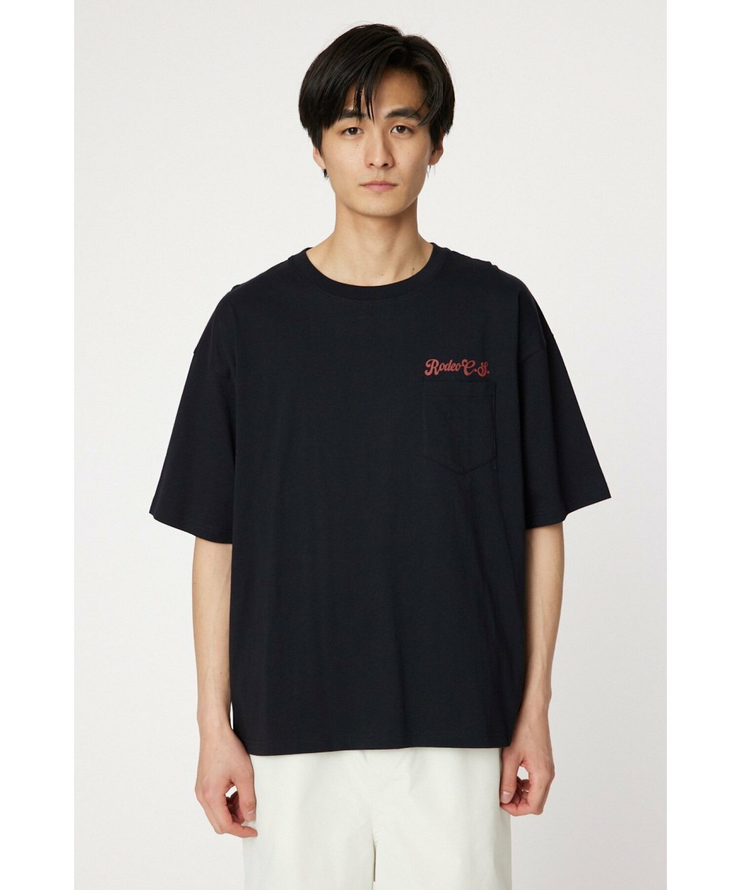 CREST パッチTシャツ